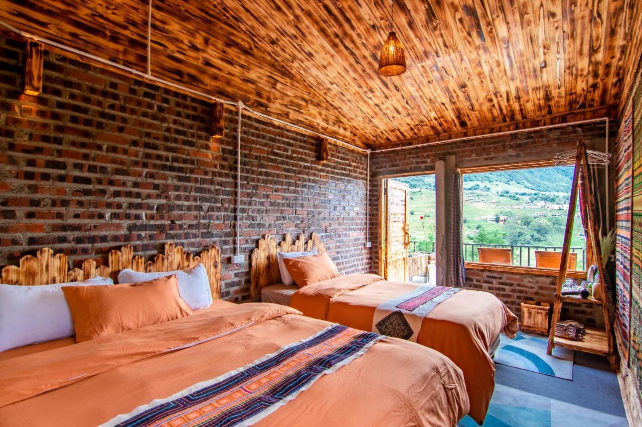 Sapa Plum Eco House Hotell Eksteriør bilde