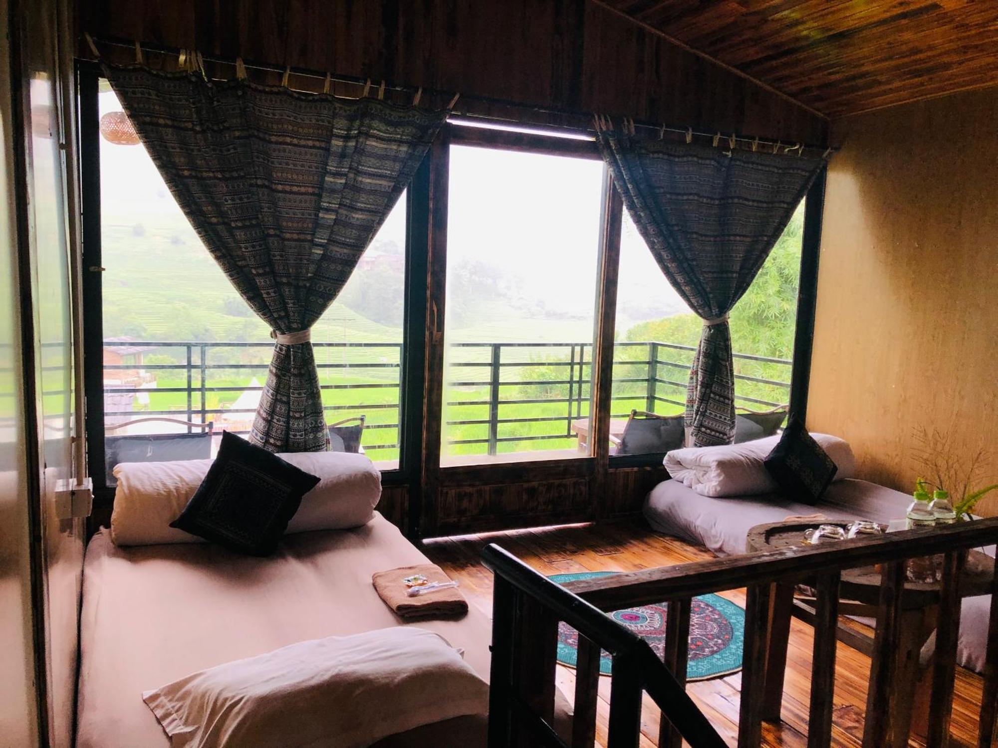 Sapa Plum Eco House Hotell Eksteriør bilde
